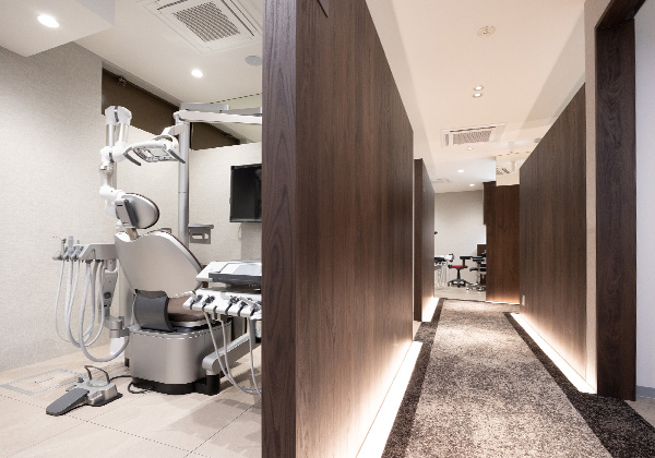 広々とした診療室