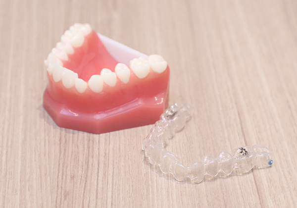 部分矯正のマウスピース矯正