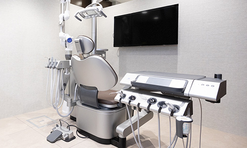 清潔感溢れるキレイな院内環境