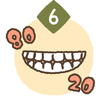 歯を長持ちさせることができる